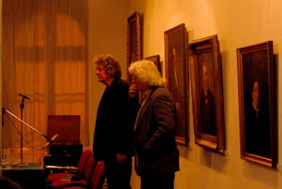 Esterházy Péter és Dés László irodalmi estje a múzeumban