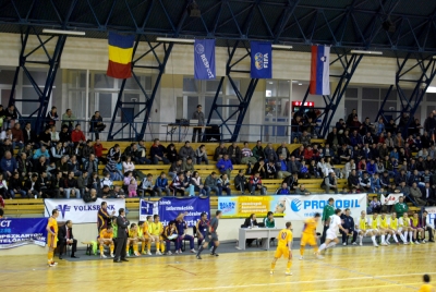 Rom�nia - Szlov�nia bar�ts�gos futsal m�rk�z�s