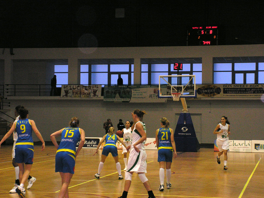 Sepsi BC - Arad Icom női kosrlabda - Sportcsarnok