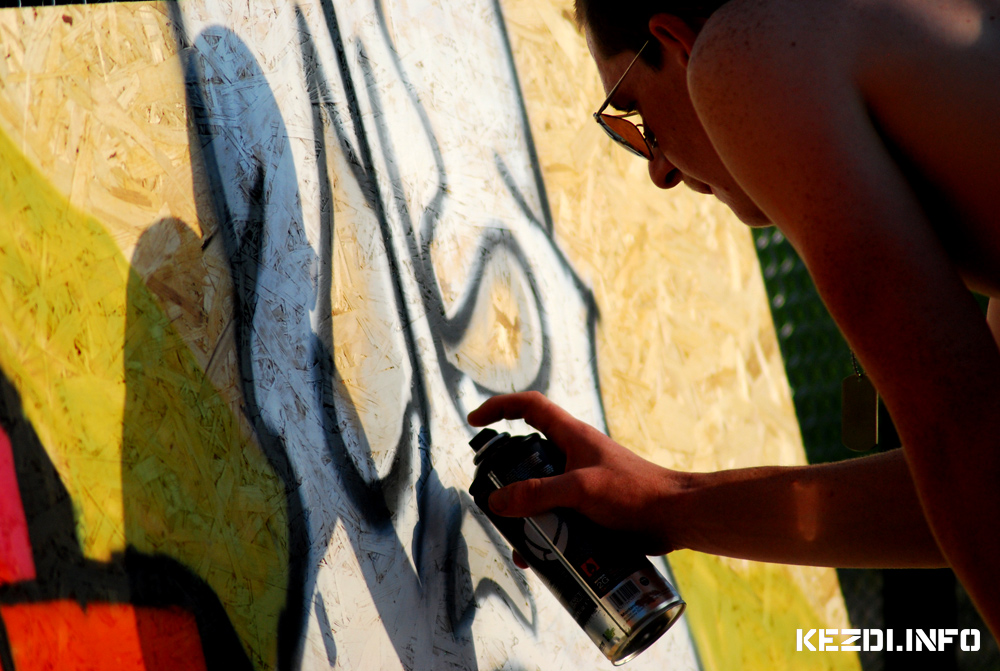 Graffiti verseny - Kzdi Skate Park