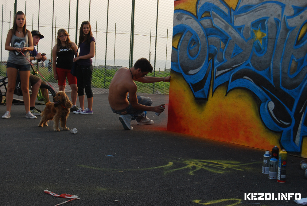 Graffiti verseny - Kzdi Skate Park