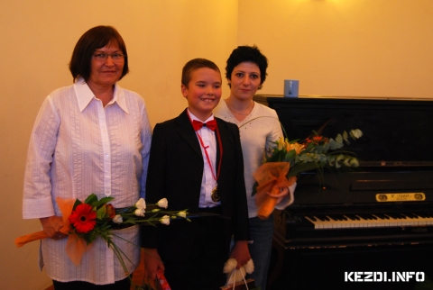 Kovács Hunor első zongora recitálja