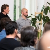 Berecki Barna (t�jfot�k) �s G�l L�szl� (vadfot�k) - Fot�ki�ll�t�s megnyit� - fot�: Deme Tam�s