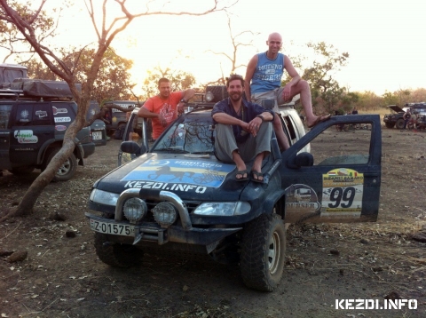 Sz�kely #99-s Budapest - Bamako 2015 rally csapat