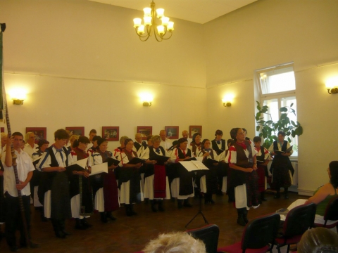 A magyarfenesi református kórus előadása a Vigadóban - a 2015-s sokadalomban