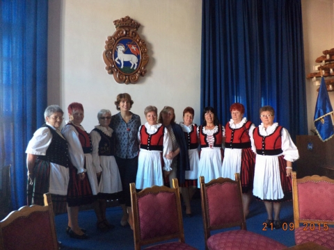 Gyöngyösön és Szentendrén a Kézdivásárhelyi Nők Egyesületének tagjai