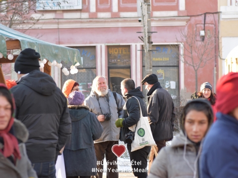#ujevimelegetel #newyearshotmeal - K�zdiv�s�rhely 2019 - Fot�: B�lint Zsolt