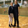Két kézdivásárhelyi lány - Kozmán Kriszta és Bara Németh Beáta az U16-os női Román Válogatottban