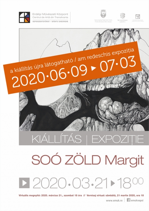 Soó Zöld Margit grafikusművész kiállításának virtuális megnyitója