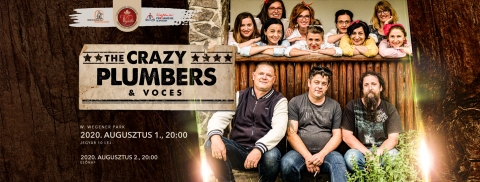 The Crazy Plumbers & Voces - Szabadtéri koncert a W. Wegener Parkban