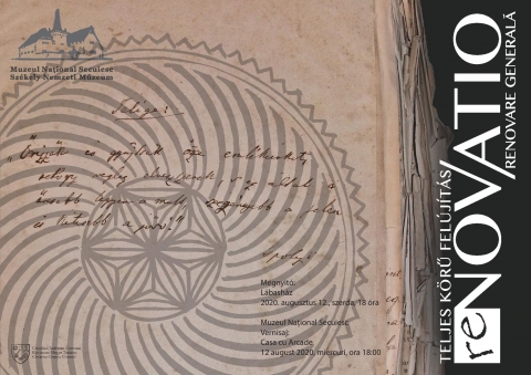 reNovatio - betekint�s a Sz�kely Nemzeti M�zeumban zajl� h�tt�rmunk�kba