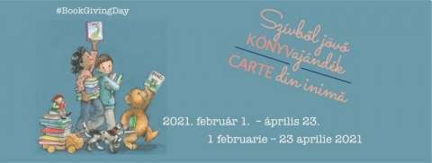 Sz�vből j�vő k�nyvaj�nd�k! - Sz�vből j�vő k�nyvaj�nd�k!

A B�r� Wessel�nyi Mikl�s V�rosi K�nyvt�r �s a Tegy�nk K�zdisz�k�rt T�m�r�l�s t�bb partnerszervezettel kar�ltve tartalmas �s sz�p gyermekk�nyveket gyűjt 1500 h�romsz�ki, szoci�lisan h�tr�nyos helyzetű gyermeknek. 
A 2005 ut�n megjelent, �j vagy �jszerű �llapotban l�vő k�nyveket a k�nyvt�rban �s a Borudvarban elhelyezett dobozokba lehet betenni �prilis 23-ig.
Az adom�nyoz�k k�z�tt k�nyvnyerem�nyt sorsolunk ki.
Tov�bbi partnerek jelentkez�s�t is v�rjuk!
