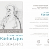 In memoriam Kántor Lajos című kiállítása az Erdélyi Művészeti Központban