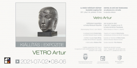 VETRO ARTUR (1919  1992) szobrszművsz killtsnak megnyitjra az Erdlyi Művszeti Kzpontban