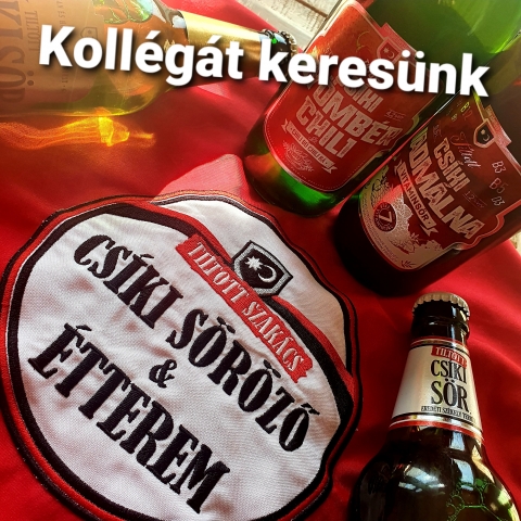 Szak�csot �s pinc�rt alkalmazunk, betanulasi lehetős�ggel - A k�zdiv�s�rhelyi Cs�ki S�r�ző & �tterem tapasztalattal nem rendelkező felszolg�l�t �s szak�csot alkalmaz.

Munk�j�ra ig�nyes, megb�zhat� �s tanulni v�gy� szem�lyek jelentkez�s�t v�rjuk a csikisorkezdi@gmail.com e-mail c�mre, vagy szem�lyesen a Temető utca 1. Sz�m alatt.

