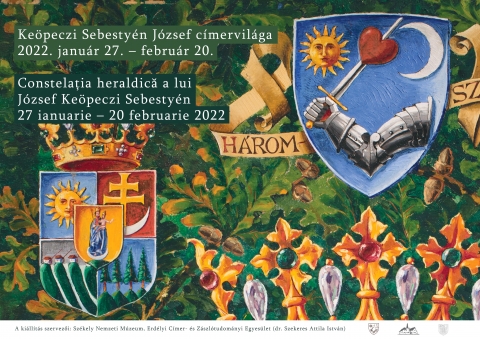 Ke�peczi Sebesty�n J�zsef c�mervil�ga c�mű t�rlata, dr. Szekeres Attila Istv�n Ke�peczi Sebesty�n J�zsef �lete �s műve c�mű vet�tett k�pes előad�sa - Ke�peczi Sebesty�n J�zsef c�mervil�ga c�mű t�rlata, dr. Szekeres Attila Istv�n Ke�peczi Sebesty�n J�zsef �lete �s műve c�mű vet�tett k�pes előad�sa

�jraindul A h�nap műt�rgya-sorozat a Sz�kely Nemzeti M�zeumban
 
A j�rv�ny �s a m�zeum fő�p�let�nek fel�j�t�sa miatti k�lt�z�s n�h�ny �vre sz�neteltette nagy sikerű, A h�nap műt�rgya c�met viselő sorozatunkat. 2022-ben azonban minden h�nap utols� cs�t�rt�ki napj�n �jrak�zszeml�re tessz�k gyűjtem�nyeink egy-egy kiemelt, k�l�nleges, esetleg soha nem l�tott darabj�t ideiglenes ki�ll�t�hely�nk�n, a sepsiszentgy�rgyi L�bash�zban.

Az első alkalom 2022. janu�r 27-�n, cs�t�rt�k�n t�bb szempontb�l is rendhagy� lesz. Az egyelőre meglepet�snek sz�nt h�nap műt�rgya mellett kamaraki�ll�t�ssal �s előad�ssal v�rjuk l�togat�inkat 17 �r�t�l a L�bash�zba. Az �rdeklődők megtekinthetik a Ke�peczi Sebesty�n J�zsef c�mervil�ga c�mű t�rlatot, illetve meghallgathatj�k dr. Szekeres Attila Istv�n Ke�peczi Sebesty�n J�zsef �lete �s műve c�mű vet�tett k�pes előad�s�t.

A rendezv�ny partnere, t�rsszervezője az Erd�lyi C�mer- �s Z�szl�tudom�nyi Egyes�let, a ki�ll�t�s t�rskur�tora dr. Szekeres Attila Istv�n heraldikus, az egyes�let eln�ke, a Nemzetk�zi C�mertani Akad�mia levelező tagja.

A bel�p�s az előad�sra �s minden időszakos ki�ll�t�sunkra azon a cs�t�rt�k�n, janu�r 27-�n 16 �s 19 �ra k�z�tt ingyenes.