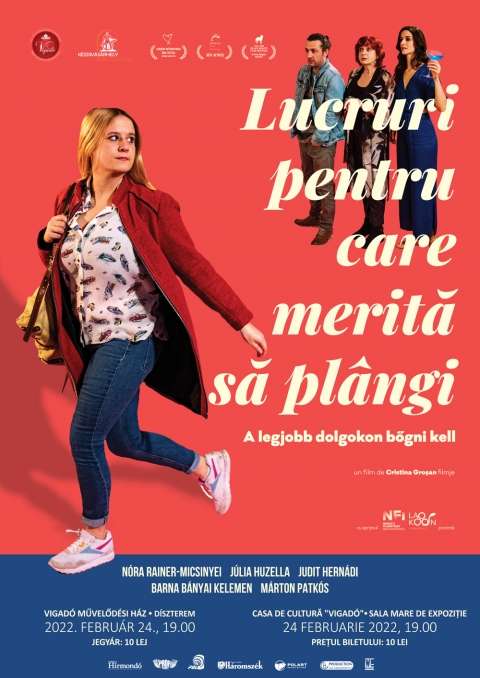 Grosan Cristina - A legjobb dolgokon bőgni kell c�mű magyar v�gj�t�ka a Vigad� Művelőd�si H�z d�szterm�ben