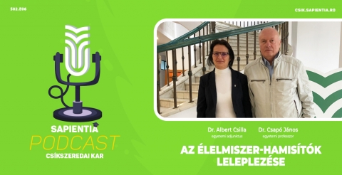 Sapientia Podcast: Az élelmiszer-hamisítók leleplezése - Újabb Sapientia Podcast epizóddal jelentkezik a Sapientia EMTE Csíkszeredai Kara, ezúttal Dr. Csapó János, egyetemi professzor és Dr. Albert Csilla, egyetemi adjunktus, az Élelmiszertudományi Tanszék oktatói beszélgetnek egy igen érdekes és sokunkat foglalkoztató témáról az élelmiszer-hamisításról. A témában leleplezik a legnagyobb tévedéseket, ezáltal edukálva minket, fogyasztókat.
Ízelítő a beszélgetésből:
Amióta az emberiség elkezdett élelmiszereket előállítani, termelni, azóta ezzel együtt megjelent az élelmiszer-hamisítás is. Az első írásos emlékei az ókorból maradtak ránk, amikor is Hammurapi törvényei tiltják a gyenge minőségű vagy túlzottan drága sörök árulását.
Jelent tudásunk szerint a mai élelmiszerek közül 10-15%-a hamis, amiket akár a nagy üzletekben is meg tudunk vásárolni. Ilyen élelmiszer-hamisítási eset volt az utóbbi időben a Magyar Paprikának a hamisítása ólom-oxiddal, ólom-krováttal. Egészségre ártalmas közhasznú cikkekkel való visszaélés is hamisításnak számít. Rossz minőségi terméket hoznak forgalomba, hamis minőségi tanúsítványt állítanak ki, hamisan jelölik meg az élelmiszert. Például az Egyesült Államokban hamisították a jó minőségű wisconsini sajtokat disznózsírral, ennek következtében a sajtok minősége visszaesett, elvesztették jó hírüket.
Az epizód innen hallgatható: https://musics.link/40302VPAjZ