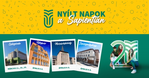 Újra személyes jelenléttel nyíltnapozik a Sapientia EMTE - Újra személyes jelenléttel szervez nyílt napokat a Sapientia minden helyszíne
A Sapientia Erdélyi Magyar Tudományegyetem a közösség igényeire válaszolva újra személyesen is fogad látogatócsoportokat a négy helyszínén megszervezett nyílt napokon. A Csíkszeredai Kar március elejétől egészen április 8-ig péntekenként fogadja a bejelentkezett középiskolásokat, Kolozsváron, Marosvásárhelyen és Sepsiszentgyörgyön pedig az április 4–8. közötti hét közötti napokra lehet regisztrálni.
Az elmúlt évek megváltozott helyzete miatt kevesebb alkalom volt a személyes találkozásra, éppen ezért látja fontosnak az intézmény, hogy újra megnyissák a kapukat a középiskolások előtt, bemutatva a társadalomtudományok, humántudományok, művészet, mérnöki, matematika és természettudományok területén nyújtott továbbtanulási lehetőségeket. Az érdeklődők így láthatják, hogyan zajlik az oktatás a Sapientián, ráadásul sapis diákoktól szerezhetnek információt a szakokról.
Csíkszeredában több csoportot is fogadtak a szervezők, és még két pénteki napon várják azokat, akik már bejelentkeztek az eseményre. Három helyszín is április 4–8. között nyitja meg kapuit: Kolozsváron ebben az időszakban tematikus napokon várják az érdeklődőket, Marosvásárhelyen a regisztrációt követően van lehetőség személyre szabni a programlehetőségeket, Sepsiszentgyörgyön pedig a két kihelyezett kertészmérnöki ágazathoz tartozó képzésről lehet információt szerezni. A különböző helyszínek programjai és a regisztrációs linkek a www.sapientia.ro honlapon megtalálhatók.