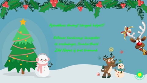 Kellemes Kar�csonyi �nnepeket �s sikerekben gazdag Z�ld Napos �j �vet k�v�nunk! - Kedves ismerős�k, �nk�ntesek, bar�tok, t�mogat�k �s l�togat�k! K�sz�nj�k az eg�sz �ves t�mogat�st, sok biztat�st, seg�ts�get! K�sz�nj�k a felaj�nlott szem�lyi j�vedelem ad� 3.5%-�t �s a megfizethetetlen �nk�ntes �r�kat is! Az egyes�let legnagyobb forr�sa a k�zreműk�dők �ltal v�gzett hatalmas mennyis�gű �nk�ntes munka, melynek nem lej a m�rt�kegys�ge.

Ezek �s a sok biztat�s teszi lehetőv�, hogy j�vőre is megpr�b�ljunk legal�bb ekkora lelkesed�ssel �s kitart�ssal dolgozni k�rnyezet�nk v�delm�ben.

Kellemes kar�csonyi �nnepeket �s Eredm�nyes, Fenntarthat� Z�ld Napos �j �vet k�v�nunk! Tartson vel�nk �s tegy�nk egy�tt j�vőre is k�rnyezet�nk�rt!

�dv�zlettel a Z�ld Nap Egyes�let csapata