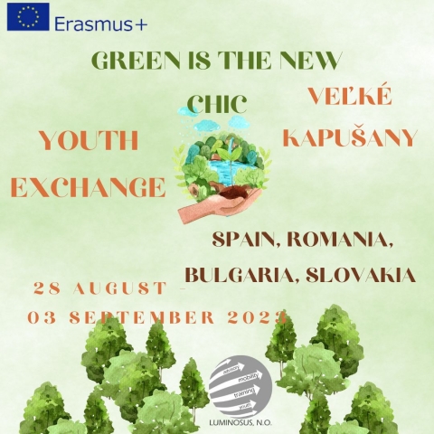 Green is the New Chic - felvidéki ifjúsági csere felhívás - Kedves Fiatalok! Egy újabb lehetőséget kínál nektek a Zöld Nap Egyesület, hogy kipróbálhassátok magatokat! A résztvevő fiatalok lehetőséget kapnak arra, hogy rövidebb ideig együtt lakjanak spanyol, szlovákiai magyar és bolgár fiatalokkal, és ezalatt közös projekteken dolgozzanak együtt. Az ificsere elsődleges célja a környezetvédelmi tudatosság növelése, a fiatalok környezettudatosabbá tétele és az európai identitás növelése a résztvevők körében. A program keretében lehetőség nyílik a résztvevők számára új területek megismerésére és speciális tapasztalatok szerzésére!

Résztvevők száma: 8 (16 és 20 év közötti résztvevő) + 1 (18 év feletti koordinátor / kisérő)

Hogyan vehetsz részt?  

Egyszerűen: 2023. augusztus 27. és szeptember 4. között vegyél ki egy pár nap szabadot, legyen benned egy pici kalandvágy és akarj megismerni más országbeli fiatalokat. A program során a szervezők a napi háromszori étkezést, utazást és szállást biztosítják. Jelentkezési határidő augusztus 20, a szabad helyek függvényében.  

További információkért fordulj hozzánk az office@zoldnap.info címen vagy a 0766.611066 telefonszámon. Mindenképpen használd ki te is a lehetőséget és tölts el egy pár napot Felvidék szépséges tájain. 

Jelentkezz minél előbb, hogy Te is mehess!!