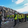 A hullad�kkezelő k�zpontot l�togatt�k meg a felső tagozatosak
