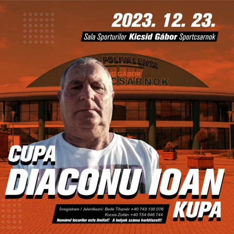 Ioan Diaconu Kupa - j�t�konys�gi minifoci torna K�szoni Orsolya jav�ra