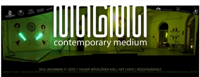 Artist Talk (MAGMA, SIMULTAN) @ Art Caffe - A sepsiszentgy�rgyi MAGMA Kort�rs M�v�szeti Ki�ll�t�t�r tisztelettel megh�vja �nt egy szakmai besz�lget�sre, katal�gus bemutat�ra �s k�z�ns�gtal�lkoz�ra a k�zdiv�s�rhelyi Vigad� M�vel�d�si H�z Art Caffe pinc�j�be, december 27-�n este 7 �rai kezdettel.T�m�k:A MAGMA t�rt�nete �s �vi tev�kenys�ge, a SIMULTAN fesztiv�l ismertet�se, a MEME katal�gus bemutat�sa �s besz�lget�s a ki�ll�t�s kapcs�n Kozma Levent�vel (Simultan Egyes�let).Besz�lget� partnerek: Kisp�l �gnes-Evelin, Kisp�l Attila, Vetr� Barnab�s (Magma Kort�rs K�zeg Egyes�let).A tal�lkoz�t a K�zdiv�s�rhely Polg�rmesteri Hivatala t�mogatja.Partnerek: Sz�kely Nbemzeti M�zeum, Kov�szna Megye Tan�csaA rendezv�ny a K�pz�m�v�szet �ve H�romsz�ken 2010 program r�sze.K�sz�net: Vigad�, K�zdi Filmklub, Art CaffeSzervez�: MAGMA
