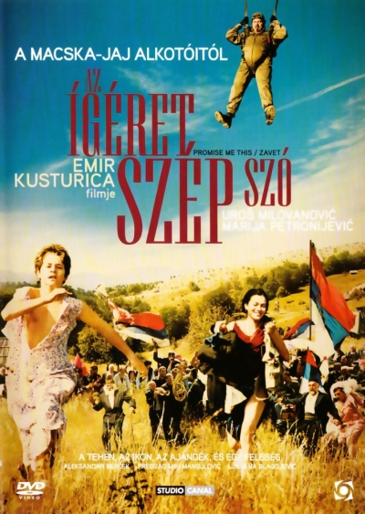 Az �g�ret sz�p sz� (Zavet) - a Filmklubban - Cs�t�rt�k�n, december 22.-�n este 19 �r�t�l az Art Caffe-ban a Filmklub az �vet, a szerb film fenegyereke EMIR KUSTURICA filmjeib�l �ssze�ll�tott v�logat�sunkat 'Az �g�ret sz�p sz� (Zavet)' c�m� 2007-es szerb-francia v�gj�t�kkal z�rjuk, hossza 137 perc.Szerbi�ban, egy n�gyf�s faluban �l Tsane, a 12 �ves kamasz fi� a nagyapj�val. A faluban lakik m�g a tan�t�n�, Bosa is, akinek legh�bb v�gya, hogy f�rjhez menjen Tsane nagyapj�hoz. �m a nagyapa ink�bb a haldokl�st v�lasztja, de mindenk�ppen gondoskodni szeretne Tsane j�v�j�r�l. Ez�rt meg�g�rteti a fi�val, hogy az bemegy a v�rosba, elviszi egyetlen tehen�ket, �s a kapott p�nzb�l vesz egy szentk�pet �s szerez mag�nak feles�get. Tsane alig �r a v�rosba, m�ris egyik kalandb�l a m�sikba zuhan. Siker�l kiv�vnia a helyi maffiaf�n�k haragj�t, de a szerelem is gyomron tal�lja. A helyzet egyre bonyol�dik, m�g Jasna, a szerelme is vesz�lybe ker�l, a maffi�z�k bord�lyh�zba akarj�k juttatni. A fi� szerencs�j�re megismerkedik m�g sosem l�tott rokonaival, akik seg�tik a b�n�z�k elleni harcban. Mindek�zben a nagyapa sem unatkozik otthon.Az �g�ret sz�p sz� sz�mos elem�t, mozzanat�t �s szerepl�j�t ismer�sk�nt k�sz�nthetj�k, ha l�ttuk m�r a neves szerb rendez� egyik-m�sik remek�t. Itt is jelent�s szerepet kap egy kamasszerelem, vannak maffi�z�k, akik (meg mindenki m�s is) f�vos cig�nyzen�re buliznak, �s akad fura j�rm� is. Plusz m�g n�h�ny fura, csod�s esem�ny, l�v�ld�z�s, lehetetlen szitu�ci� ? meg persze Szerbia legszebb t�jai �s legszebb l�nyai.A film m�k�dik, egy sz�t nem lehet ellene sz�lni. G�rbe t�k�r, amiben kicsit furcs�n l�tszik ugyan a vil�g, de lehet benne gy�ny�rk�dni, meg sz�rny�lk�dni is rajta. Izgalmas is, sz�p is, nevethet�nk a szipork�z� sz�vegeken, vizu�lis po�nokon �s utalgat�sokon. Olyan film, amit felt�tlen�l �rdemes megn�zni. De am�g kifel� j�n az ember a mozib�l, egy kicsit szomor�an gondolhat arra, hogy �gy l�tszik Kusturica is megel�gszik azzal, amije van, azzal, amit el�rt eddig az �letben �s a filmm�v�szetben.Az alkot�s Cannes aranyp�lma d�jra volt jel�lve.Ne feledkezz�nk meg a p�nteki �vz�r� partynkr�l, amire mindenkit szerettel v�runk!Kellemes �vv�g�t �s j� sz�rakoz�st mindenkinek!A bulir�l a r�szletek itt:http://www.facebook.com/events/216904435053191/A bel�p�s ingyenes!