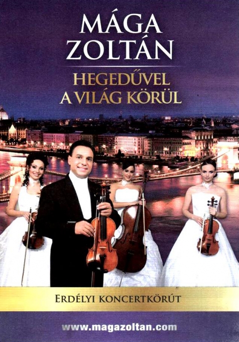 Mága Zoltán - Prima Primissima Kézdivásárhelyen - Az Erdélyi Magyar Nemzeti Tanács kézdiszéki szervezete meghívására tart koncertet a kézdivásárhelyi Vigadóban junius 5.-én este 19 órától Mága Zoltán, Prima Primissima-díjas hegedűvirtuóz.A Hegedűvel a világ körül című koncertkörút Budapesten kezdődött május 26-án, amelynek kapcsán Mága Zoltán így nyilatkozott: „Egész zenei pályafutásomat meghatározta az a küldetéstudat, hogy a világ minden táján képviseljem a magyar kulturális tradíciókat, és erősítsem a magyarságról kialakult pozitív képet. Idén jubiláltam, immár 30 éve népszerűsítem a magyar zenei kultúrát a világban...”Belépő: 30 lej