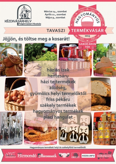 Májusi termékvásár - A tavasz harmadik termékvására szombaton, 11-én a Gábor Áron téren vár minden kedves vásárlót sok-sok hagyományos helyi termékkel.
Hentesáru, házi tejtermékek, zöldség, gyümölcs helyi termelőktől, friss pékáru, vásári hangulat.
https://www.kezdi.info/documents/kezdi_info_document_3693_3.jpg
https://www.kezdi.info/documents/kezdi_info_document_3694_3.jpg
https://www.kezdi.info/documents/kezdi_info_document_3695_3.jpg
https://www.kezdi.info/documents/kezdi_info_document_3696_3.jpg
https://www.kezdi.info/documents/kezdi_info_document_3697_3.jpg
https://www.kezdi.info/documents/kezdi_info_document_3698_3.jpg
https://www.kezdi.info/documents/kezdi_info_document_3699_3.jpg
https://www.kezdi.info/documents/kezdi_info_document_3700_3.jpg
https://www.kezdi.info/documents/kezdi_info_document_3701_3.jpg
https://www.kezdi.info/documents/kezdi_info_document_3702_3.jpg
https://www.kezdi.info/documents/kezdi_info_document_3703_3.jpg
https://www.kezdi.info/documents/kezdi_info_document_3704_3.jpg
