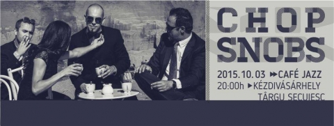 Chop Snobs koncert - Október 3.-án a sepsiszentgyörgyi Chop Snobs koncertjén vehetnek részt a Jazz Caféban 20 órától.
Adelina Munteanu - vokál
Miklós Tasnádi - gitár
Tamás Barabás - baszus
Attila Váradi - dobok
https://www.youtube.com/watch?v=TZs0Ma0WgLs