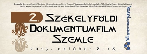 2. Székelyföldi dokumentumfilm szemle - Október 7.-én 18 órától a 2. Székelyföldi dokumentumfilm szemle keretén belül: Szelíd mosolyod immáron öröm (Dimény Haszmann Orsolya, Kerekes Zoltán).