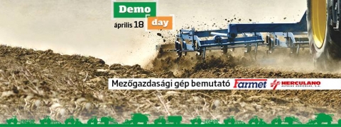 Mez�gazdas�gi g�pbemutat� - 2016. �prilis 18-�n, h�tf�n  mez�gazdas�gi haszong�pj�rm�vek demonstr�ci�j�ra ker�l sor K�zdiv�s�rhelyen a  S.C.D.C. ter�let�n, a DN11 �ton.
Program:
09:00 A r�sztvev�k fogad�sa
10:00 G�pj�rm�vek bemutat�sa
12:00 Eb�d �s a d�jak kioszt�sa

R�szv�teli sz�nd�k�t az al�bbi el�rhet�s�geken jelezheti:
Tel.: 0267 364 054
e-mail: utilajeagricole@nexxon.ro
http://www.nexxon.ro/demo-day
A r�szv�telt visszajelz�k k�z�tt sorsh�z�s!