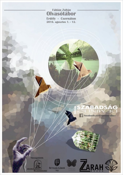 Jelentkez�s a F�bi�n Zolt�n Olvas�t�borba Csern�tonba - 2016. augusztus 1-12. k�z�tt ker�l megrendez�sre Csern�tonban a F�bi�n Zolt�n Olvas�t�bor 'Szabads�g de minek' t�mak�rben.
Jelentkez�si lap ig�nyelhet� a Vigad� M�vel�d�si H�z k�z�ns�gszolg�lati irod�j�ban h�tf�t�l cs�t�rt�kig 8 �s 19 �ra k�z�tt, valamint p�nteken 8 �s 15 �ra k�z�tt.