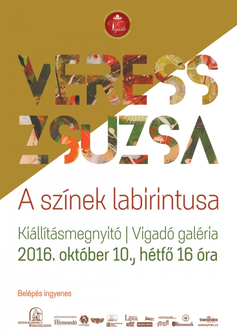 Veress Zsuzsa: A sz�nek labirintusa - ki�ll�t�smegnyit� - Veress Zsuzsa: A sz�nek labirintusa � ki�ll�t�smegnyit�

A Vigad� Művelőd�si H�z gal�ri�j�ban 2016. okt�ber 10-�n, h�tfőn 16 �rakor ker�l sor Veress Zsuzsa: A sz�nek labirintusa � ki�ll�t�smegnyit�j�ra. 

A ki�ll�t�st Sz�llősi Tam�s m�ltatja.

Veress Zsuzsa 1955-ben sz�letett Marosv�s�rhelyen. Az 1980-as �vekben voltak első fest�szeti pr�b�lkoz�sai, amikor pr�b�lta kifejezni mindazt, amit mag�ban hordozott, amit l�tott. A fest�si technik�kat audtodidakta m�don saj�t�totta el. Sosem szerette a korl�tokat, mindig �r�mből, m�sok �r�m�re festett. A term�szet t�k�letes műv�szi harm�ni�ja mindig is lenyűg�zte. A p�lyav�laszt�s, a csal�d �vtizedekre megszabta �let�tj�t, m�g nem kapott egy műv�szi impulzust, aminek k�sz�nhetően �jra felfedezte az alkot�s �r�m�t.

T�bb �v kihagy�sa ut�n beiratkozott a marosv�s�rhelyi N�pműv�szeti iskol�ba. 
Első alkot�sai 2010-ben ker�ltek k�zszeml�re, sz�lőfaluj�ban, Maross�rapatakon megrendezett �n�ll� ki�ll�t�sa alkalm�val.

2010 �ta tagja a Marosv�s�rhelyi K�pzőműv�szek Egyes�let�nek, rendszeresen vesz r�szt csoportos �s egy�ni t�rlatokon, ugyanakkor alkot�t�borok kezdem�nyezője �s szervezője. Sz�mos hazai ki�ll�t�s ut�n festm�nyei nemcsak haz�nkban, hanem k�lf�ld�n is megtal�lhat�ak.

K�pei kiindul�pontja mindig a val�s�gos l�tv�ny. A term�szet sz�ps�ge vagy az emberi kult�ra �rt�kei kimer�thetetlen forr�st jelentenek az alkot�shoz. 
NICOLAE BĂCIUŢ

�Ahogy telnek az �vek, egyre t�bb dologra csod�lkozom r�. Sz�mtalan olyan l�tv�nyban fedezem fel a sz�ps�get, ami mellett r�gebben elmentem. Ezt pr�b�lom visszaadni sz�nnel, form�val, amikor belemer�l�k a munk�mba �s tov�bbgondolom a l�tottakat.�

�Minden k�pem mag�ban hordoz egy darabot magamb�l, az �letemből �s az �rz�seimből. Rem�lem, hogy ezekből az �rz�sekből �s hangulatokb�l �n�knek is �t tudok adni egy kis darabot a festm�nyeimen kereszt�l. Műv�szeti t�rekv�seim: a tiszta �s sz�nes val�s�g �s a gondolati, k�pzeleti szabads�g megteremt�se v�sznaimon.� 
VERESS ZSUZSA

Bel�p�s ingyenes.