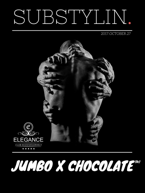 Jumbo és Chocolate - Substylin ✘ Elegance Club - Jumbo és Chocolate - Substylin ✘ Elegance Club

2017 október 27-én, pénteken este 21 órától  Kézdivásárhelyen az Elegance Clubban lép fel Jumbo és Chocolate.

LINE UP:

♫ JUMBO
facebook.com/djjumb0
soundcloud.com/djjumbo/

♫ CHOCOLATE
facebook.com/djch0c0l4t3
https://www.mixcloud.com/csongi39/chocolate-trappin-in-the-basement-vol-4/

Helyfoglalás: 0756-700161
https://www.facebook.com/events/1970264069654660/