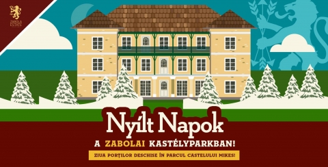 Ny�lt napok Zabol�n a kast�lyparkban - Febru�r 7-�n �s 8-�n kit�rja kapuit a zabolai kast�lypark! A gyerekeket farsanggal, maszk k�sz�t�ssel �s forr� kaka�val, a felnőtteket forralt borral v�rjuk a kast�lypark kertj�ben!

Mindk�t nap 10:00 �s 20:00 �ra k�z�tt v�runk mindenkit szerettel �s sok-sok finoms�ggal!

A bel�p�s gyerekeknek ingyenes, felnőtteknek 10 lej

https://www.facebook.com/events/2072893926331059/