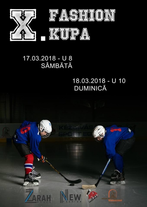 Fashion  j�gkorong Kupa K�zdiv�s�rhelyen - A k�zdiv�s�rhelyi műj�gp�lya 10. alkalommal ad otthont a Fashion j�gkorong kup�nak, amelyen U8-as �s U10-es csapatok m�retkeznek meg az eg�sz orsz�gb�l. Az U8-as m�rkőz�sekre 2018. m�rcius 17-�n, szombaton ker�l sor 23 csapat r�szv�tel�vel, az U10-es csapatok 2018. m�rcius 18-�n, vas�rnap m�retkeznek meg, sz�m szerint 26 csapat.
A m�rkőz�sek mindk�t napon 9 �r�t�l 18 �r�ig tartanak. 