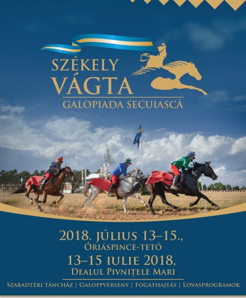 Sz�kely V�gta 2018  - Hamarosan �jra szurkolhatunk kedvenc lovasainknak Sz�kelyf�ld legnagyobb lovas�nnep�n, a Sz�kely V�gt�n. A lovasrendezv�nyt id�n j�lius 13�15. k�z�tt tartja Sepsiszentgy�rgy �nkorm�nyzata, Kov�szna Megye Tan�csa �s a Vadon Egyes�let. �jdons�gok is lesznek: p�ld�ul nem lesz sz�npad, �gy jobb r�l�t�s lesz a futamokra, kultur�lis nagyprodukci� helyett helyi műv�szeket felvonultat� �s megmozgat� szabadt�ri t�nch�z lesz, emellett pedig n�gy, izgalmas futam keret�ben ker�lnek ki győztesek.

Minderről sajt�t�j�koztat� keret�ben sz�moltak be Sztakics �va Judit, Sepsiszentgy�rgy alpolg�rmestere, a Sz�kely V�gta főszervezője �s Demeter J�nos, a Vadon Egyes�let �gyvezető igazgat�ja, a Sz�kely V�gta t�rsszervezője j�nius 21-�n, cs�t�rt�k�n a sepsiszentgy�rgyi Vad�szm�zeumban.

Azzal, hogy nem lesz megh�vott produkci�, előt�rbe ker�lnek a helyi tehets�gek, �s a rendezv�ny szombat est�j�n felelevenedik a t�nch�zmozgalom. A hatalmas szabadt�ri t�nch�z egy �sszmulats�g lesz, nem csak felnőtteknek, ugyanis 19 �r�t�l gyermekt�nch�zzal indul a program a Kincsek Gyermek N�pt�ncegy�ttes egyenget�s�vel. 20 �r�t�l nagyszab�s� szabadt�ri t�nch�zra ker�l sor, melyen t�bb sz�kelyf�ldi telep�l�s n�pt�ncegy�ttesei is r�szt vesznek. K�zreműk�dnek a Kis Bekecs (Ny�r�dszereda), a Serittő (Sz�kelyudvarhely), a Napsug�r (Marosv�s�rhely), a Perkő (K�zdiszentl�lek), a Kincskeresők (Sepsiszentgy�rgy), a Sz�zl�b� (Sepsiszentgy�rgy), a Sz�kely Mik� Koll�gium (Sepsiszentgy�rgy) �s Cs�kszereda k�rny�ki n�pt�ncegy�ttesek. A szabadt�ri t�nch�z megszervez�s�t Tők�s Zsolt �s a K�nya �d�m Művelőd�si H�z v�llalta mag�ra. A t�nch�zban t�bbek k�zt moldvai, ny�r�dmenti, udvarhelysz�ki, felcs�ki, vajdaszentiv�nyi �s mezős�gi t�ncrendek lesznek. Oktat�k �d�m Katalin �s Tők�s Edit, Vir�g Endre, Benő Barna Zsolt, F�l�p Csaba, Kelemen Szilveszter, F�zesi Albert, valamint Marthi Jenő �s p�rjaik lesznek. A talpal�val�t a Folker �s az �szt�r� zenekarok, valamint Dezső Attila h�zza.

Sztakics �va főszervező kiemelte: id�n imm�r n�gyf�le futamban lehet bizony�tani, amelynek ez�vi k�l�nlegess�ge a Kishusz�r V�gta. �Tavaly verseny n�lk�l k�pviseltett�k v�rosunkat a Nemzeti V�gta kishusz�r futam�n, most arra vagyunk k�v�ncsiak, hogy van-e m�g olyan gyerek, aki sz�vesen megm�retkezne egy ilyen futamon. Az a k�rd�s tov�bb�, hogy megfelelő m�retű lovak vannak-e a k�rny�ken, hiszen a kishusz�r lov�nak minimum 4 �vesnek kell lennie, �s legt�bb 138 cm-nek� � tette hozz� rem�nykedve.

http://szekelyvagta.ro