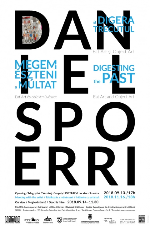 Daniel Spoerri: Megem�szteni a m�ltat ‒ Eat Art �s objektműv�szet - Daniel Spoerri: Megem�szteni a m�ltat ‒ Eat Art �s objektműv�szet

MEGNYIT�: LIGETFALVI Gergely kur�tor, 2018. szeptember 13., cs�t�rt�k, 17:00 �ra 
HELYSZ�N: MAGMA Kort�rs Műv�szeti Ki�ll�t�t�r (Szabads�g t�r 2., Sepsiszentgy�rgy, Rom�nia)
A ki�ll�t�s 2018. november 30-ig l�togathat�, h�tfő kiv�tel�vel, naponta 11-19 �ra k�z�tt.

https://www.facebook.com/magmacm/videos/680055389041136/

Daniel Spoerri (1930) műv�szi karrierj�t balett-t�ncosk�nt kezdte, majd a sz�nh�z �s az irodalom vil�g�ban pr�b�lt szerencs�t. M�gis k�pzőműv�szk�nt v�lt vil�gh�rűv�, amikor harminc �vesen megalkotta az első csapdak�peket: piszkos ed�nyek, �res �vegek, hamutart� �s cigarettacsikkek asztalra, sz�kre vagy m�sfajta al�t�tre r�gz�tett, jellemzően �tkez�s ut�ni maradv�nyegy�tteseit, melyek k�znapi, v�zszintes helyzet�kből f�ggőlegesbe ford�tva, k�pk�nt l�gnak a falon.

Az �tkez�si szitu�ci� �sszekapcsol�sa a k�pzőműv�szettel nem �llt meg ennyivel: a hetvenes �vek elej�n Spoerri m�r a napjainkban is elevenen �lő Eat Art műv�szeti ir�nyzat h�res-h�rhedt megalap�t�jak�nt szerepelt a nyugat-eur�pai k�ztudatban.

Műv�szi tev�kenys�ge sz�m�ra az Eat Art azonban kor�ntsem jelentett v�gső �llom�st. Az �r�kk� nyughatatlan, mindig meg�jul�sra k�pes Spoerri, aki hossz� �lete sor�n Eur�pa sz�mtalan orsz�g�t bebarangolta, bekebelezte, műveibe olvasztotta kult�r�nk megannyi ismert vagy m�ltatlanul elfeledett műv�szeti produktum�t. A műv�szt posztmodern vil�gunk elsőrang� archeol�gus�v� avatj�k t�rgyak rengeteg�ből �p�tkező, azonnal felismerhető asszambl�zsai, vagy P�rizsban, B�zelben, K�lnben �s Salzburgban berendezett szentiment�lis m�zeumai.

Nem feledkezhet�nk meg a szobr�sz Spoerriről sem, aki mindenest�l bronzba �nt�tte saj�t egykori p�rizsi manz�rdszob�j�t � aki k�v�ncsi r�, l�togasson el a műv�sz olaszorsz�gi szoborkertj�be: a Giardino di Daniel Spoerriben sz�z szoborcsoportot lehet felkutatni Toszk�na olajf�i k�z�tt bolyongva.

�Daniel Spoerri Galacban sz�letett a zsid� sz�rmaz�s� Isaak Feinstein �s a sv�jci Lydia Spoerri gyermekek�nt, akik kereszt�ny misszion�riusokk�nt tev�kenykedtek. 1941-ben Feinstein a j�szv�s�ri pogromban vesztette �let�t. Egy teljes �vbe telt, am�g Lydia Spoerri hat gyerek�vel elhagyhatta az orsz�got.

Ki�ll�t�sunk, mely az Eat Artra �s a Spoerri objektműv�szet�ben testet �ltő kultur�lis archeol�gi�ra f�kusz�l, a műv�sz első eredeti műveket bemutat� t�rlata Rom�ni�ban.�

LIGETFALVI Gergely

Az esem�ny r�sze a pulzArt6 Kort�rs �sszműv�szeti Fesztiv�lnak.

Kur�tor: LIGETFALVI Gergely
Koordin�ci�: KISP�L �gnes-Evelin �s Attila
Sajt�kapcsolatok: KNOP Ildik�
Vizu�lis tan�csad�: V�NCSA Domokos
Ford�t�sok: PIELDNER Judit �s Martin 
Technikai szem�lyzet: Oskar BUTT, KOCSIS Istv�n

K�l�n k�sz�net: Barbara R�DERSCHEIDT, Susanne NEUMANN, MIH�LY Judit, VARGHA Mih�ly, Olga STEFAN, TAM�S Istv�n

https://magma.maybe.ro/archive.php?id=284#SHU