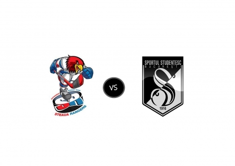 Steaua Rangers - Sportul Studențesc Nemzeti J�gkorong Bajnoks�g - 2019. janu�r 26-�n 18:30 �s 27-�n 11 �r�t�l a Nemzeti J�gkorong Bajnoks�g keret�n bel�l, a legend�s Steaua Rangers a Sportul Studențesc tehets�geivel csap �ssze.

A bel�pő �ra 10 lej �s a m�rkőz�s kezdete előtt egy �r�val v�s�rolhat� meg.
14 �v aluli gyerekek sz�m�ra a bel�p�s ingyenes.

FB. esem�ny: https://www.facebook.com/events/600786750391970/