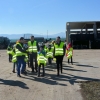 A lécfalvi hulladékkezelő központot látogatták meg a másodikos diákok